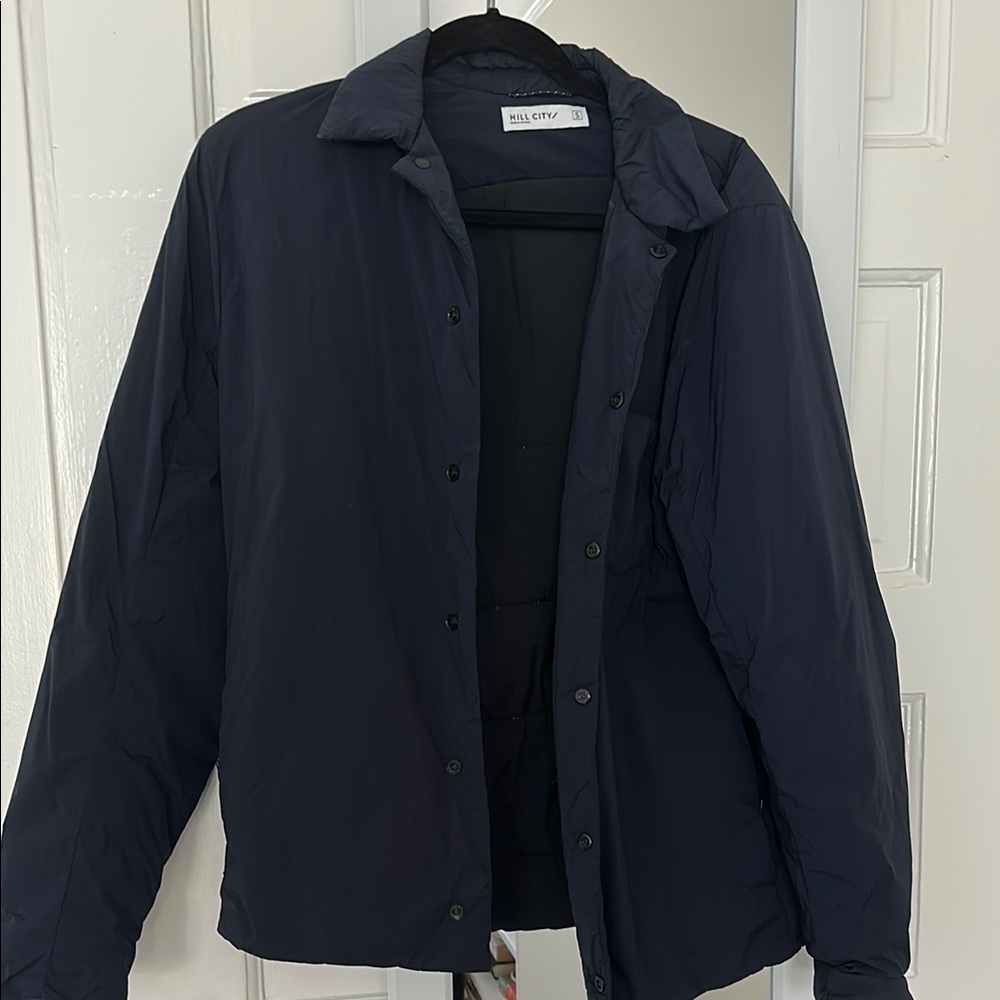 Hill City Men’s Navy Light Puffer Jacket